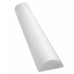 White Firm Half Roller