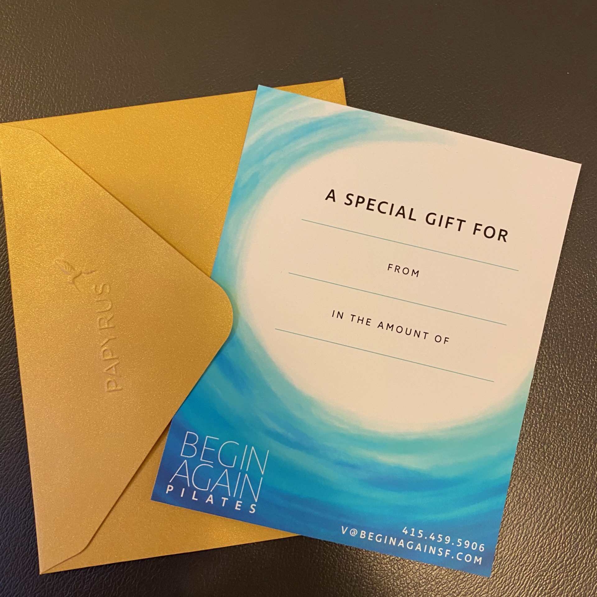 Pilates & Personal Training Gift Certificate Pilates & Personal Training Gift Certificates